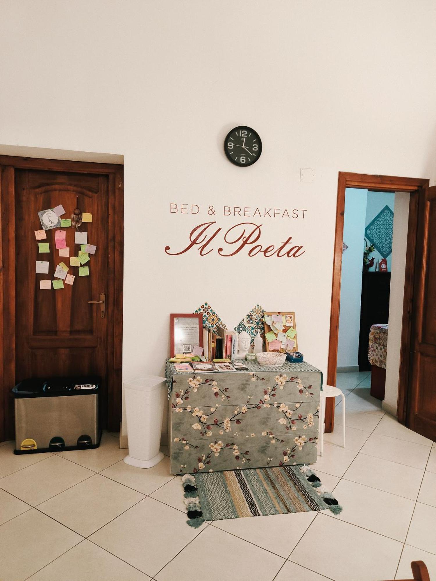 B&B Il Poeta Palermo Exterior foto