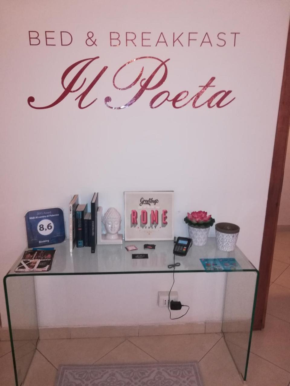 B&B Il Poeta Palermo Exterior foto